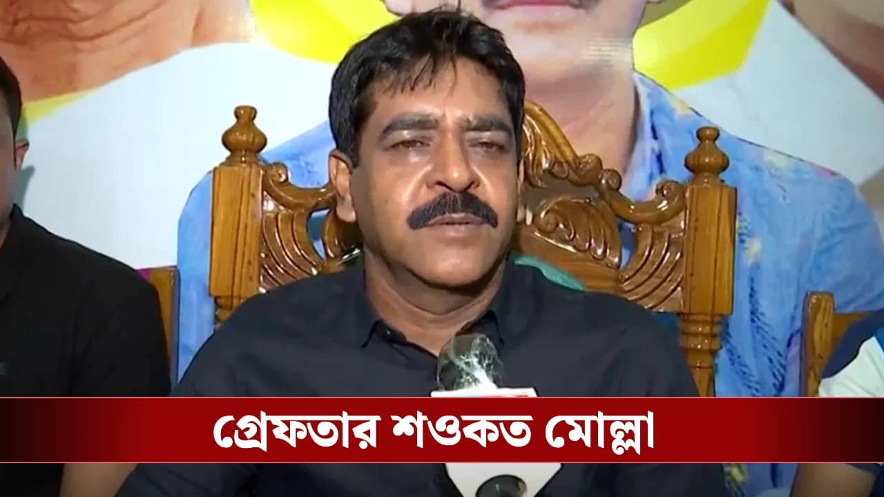 গ্রেফতার দাপুটে তৃণমূল নেতা শওকত মোল্লা !
